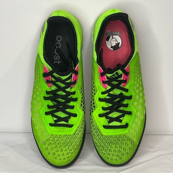 Adidas Bowerman Neon Green Pink Men's Shoe Size 7.5 SKU#243080 - Picture 5 of 8